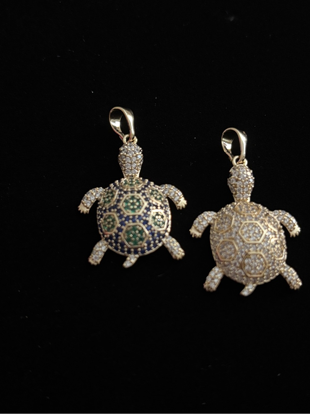 Gold Plated turtle Pendant